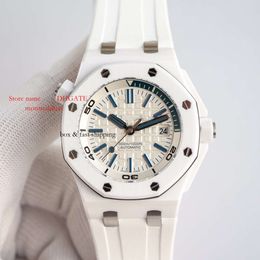 Designers Mechanical Zf 13.9Mm Brand Carbon APS Aaaaa Ceramic 15707 Men SUPERCLONE Swiss Watches 15706 Glass Ipf Wristwatches 42Mm Fiber Dive 3120 45025