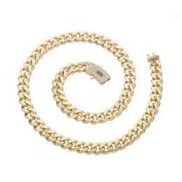 Wholesale 6mm 8mm 10mm12mm Monaco Cuban Chain Necklace Factory Direct Sales Hip Hop Style Vvs Diamond Bracelet