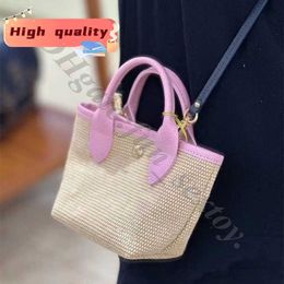 Retail Wholesale 95% Off Bun Handbag Bucket Dumpling Mini French Cross Shoulder Water Bamboo Basket Dragon Grass Inlaid Woven Women 0Z44