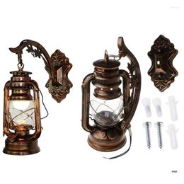 Wall Lamp Vintage LED Retro Kerosene Light European Antique Luminaire