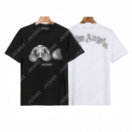 Palm PA 24SS Summer Letter Printing Broke Beheaded Skull BEAR Logo T Shirt Boyfriend Gift Loose Oversized Hip Hop Unisex Short Sleeve Lovers Style Tees Angels 2111 HIX