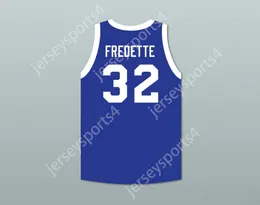 CUSTOM NAY Mens Youth/Kids JIMMER FREDETTE 32 SHANGHAI SHARKS CHINA BASKETBALL JERSEY WITH CBA PATCH TOP Stitched S-6XL