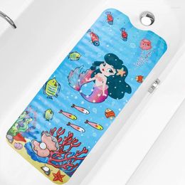 Bath Mats Baby Mat Non Slip Kids Bathtub With Suction Cups In Cartoon Toddler Tub Shower
