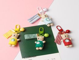 Fashion Party Favour Pet Bear Cartoon Keychain Couple Key Ring Pendant gift poduct7990199