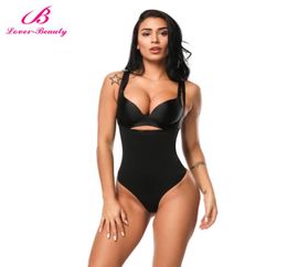 Lover Beauty Women Full Body Shaper Waist Cincher Underbust Thong Corset Bodysuit Jumpsuit Shapewear Seamless Pants Corset C6846898