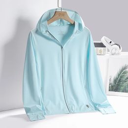 Sunscreen Clothes For Men Women Wearing Summer Thin Outdoor Couple Breathable UV Resistant Quick Drying Jackets 240428