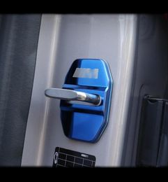 4pcs Car styling Door Lock Cover Cap Protective For BMW 1 2 3 4 5 7 Series X1 X2 X3 X4 X5 X6 F30 F10 F15 F16 F34 F07 F01 F15 F16 A2460879