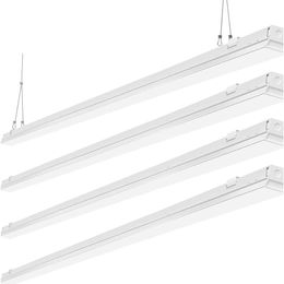 ANTLUX 8FT LED Shop Light Fixture - 110W, 12200 LM, 5000K, Linkable LED Lighting for Garage, Warehouse, Workshop, Fluorescent Tube Replacement - 8 Foot Linear Lights