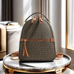 Factory sales shoulder bag leisure Joker travel commuting out fashion backpacks street letters women's handbags popular Colour matching leather backpack 603#