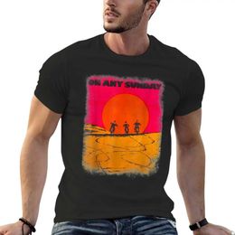 Men's T-Shirts 1971 Retro Motorcycle Off Road Movie Poster T-shirt Sweater Summer Top Mens T-shirtL2405