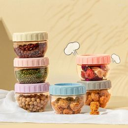 Storage Bottles Plastic Sealed Food Jar Spice Teas Beans Dry Fruit Candy Preservation Bottle Boxes Container Kitchen Tools