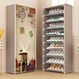 Bedroom Cabinets Living Room Shoemakers Cabinet Shoe Furniture Modular Rack Shoes Organizer Shoeshelf Shoerack 240508