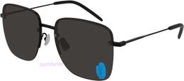 Luxury Yoisill Designer Men women Polarised Sunglasses Classic Brand eyeglasses 312 M Semi matte black black one size fits all Semimate02