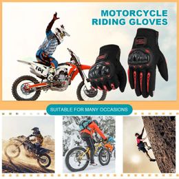 Cycling Gloves Biker Breathable Waterproof Motorcycle Durable Riding For Driving Motocross BMX ATV Road Racing