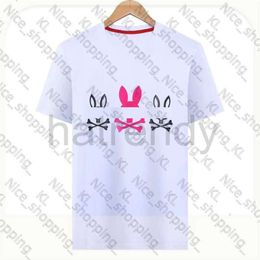 Bad Bunny Shirt Designer Summer Mens Tshirt Rabbit Print Short Sleeve Couple Tee Cotton Business T-Shirt Psyco Tees 3Xl 984