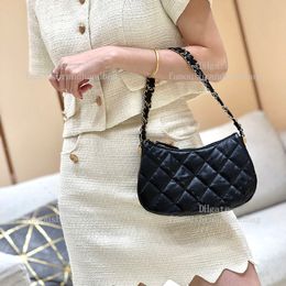 Calfskin Underarm Bag 20CM Mirror Quality Chain Bag Shoulder Bag Designer Woman Designer Bag Handbag High Quality With Box C490