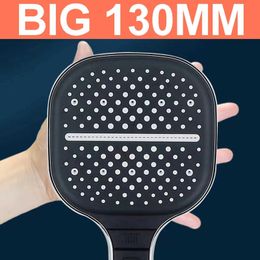 Bathroom Shower Heads 7 Modes Square Shower Head Large Panel Booster Faucet Nozzle Water Saving Piano Adjustable Water Massage Bathroom Shower Head