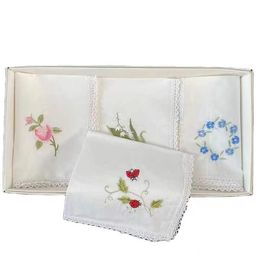 Großhandelspezifische weiche Frauen Pocket Square Custom gedruckt billig 100% Baumwolltaschentuch