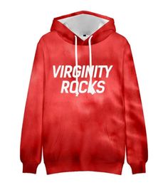 Men039s Hoodies Sweatshirts 2022 Danny Virginity Rocks Red Tie Dye Hoodie 3D Trendy Print Hip Hop Hoody Casual Allmatch Hara5214550