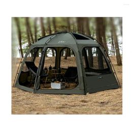 Tents And Shelters Circular Tent VIVA Spherical Family Outdoor Camping Living Room Fully Open Breathable Sunscreen Rainproof