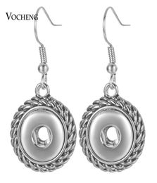 10pcslot Fashion Beauty charm snap earrings fit 12mm snap buttons DIY earrings Jewellery dangle earrings NN739108609164