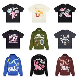 Designer hoodies Broken Planet hoodie womens men T- shirts 3D Foam Graffiti Letter Sweatshirts Y2k hooded Hip Hop Harajuku Graphic hoody