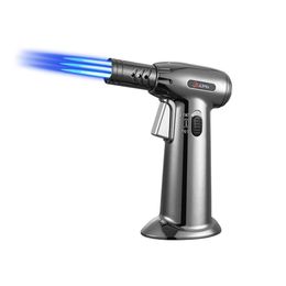 Creative Airbrush Hand Held Can Be Fixed Fire Multi Purpose High Temperature Torch Iatable Lighter Three Flame Spray Gun
