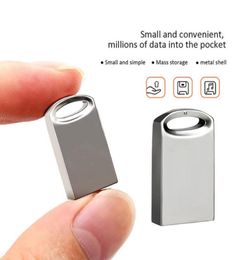 Factory Brandnew New 8163264128GB Metal Mini U Disc Data Storage Flash Memory USB 30 Drive Pen high speed5464770