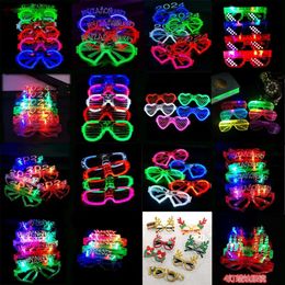 The In LED Dark Glasses Glow Halloween Christmas Wedding Carnival Birthday Party Props Accessory Neon Flashing Toys
