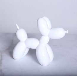 Party Favor Balloon Dog Sculpture Art Statue Mini Collectible Figure Home Decoration Resin Figurine Desk Accessories Room Decor1733646