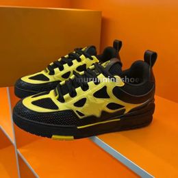 Skate Sneakers Designer Shoes Fashion Shoes Women Men Mesh Abloh Sneaker Platform Virgil Maxi Casual Lace-up Runner Trainer Shoes Outdoor Shoes N1