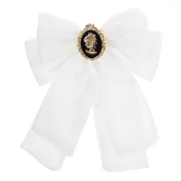 Brooches Bow Tie For Women Hat Pin Aesthetic Large Women's Clothing And