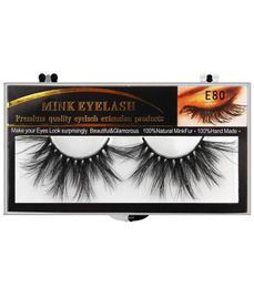 25MM Eyelashes 3D Mink Eyelashes False Eyelash Extension 5d Mink Lashes Thick Long Big Dramatic Eye Lashes Makeup Maquillage2634364