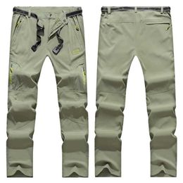 Men's Jeans Zipper pocket mens lightweight fishing pants 5XL summer quick drying hiking pants mens elastic waterproof tactical pants J240507