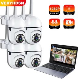 5G 1080P Cameras Wifi Video Surveillance IP Outdoor Security Protection Monitor 4.0X Zoom Home Wireless Track Alarm Waterproof 240422
