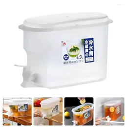 Storage Bottles Cold Bucket Water Dispenser Beverage Drink Holder Jug Party Lemonade Large Capacity Container Fruit Tea Fridge Iced