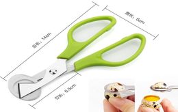 Metal Egg Cutter Pearl Opener Quail Eggs Scissors Cracker Tool Whole7139920