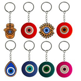Key Rings Devils Eye Keychain Keychains For Childrens Party Favours Cute Sile Chain Adt Gift Keyring Suitable Schoolbag Women Men Penda Ot5Bw