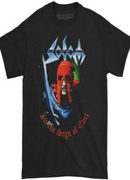 Men039s TShirts Sodom In The Sign Of Evil T Shirt Tee Funny Birthday Cotton VintageMen039s7126329