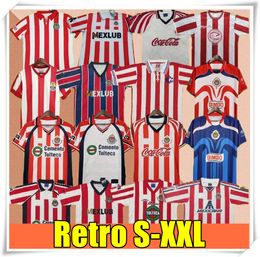 Retro Chivas 110th Guadalajara soccer jerseys 1995 1996 1997 1998 1999 2000 2006 Vintage football shirts 1960 94 95 96 97 98 99 00 01 02 03 06 07 08 uniform 60th 100th 115th