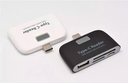 New USB 31 Type C Hub TF SD Micro USB Port Adapter Combo Card Reader with OTG Function for Android Phone PC2549152