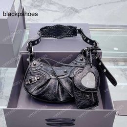 Balencig Le Cagole Luxury Set Designer Shoulder Motorcycle Bag Bags 3 Pcs Unisex Handbags Fashion Wallet Mirror Crossbody Vintage Purse Cross Body Hobo Mini Tot VVLU