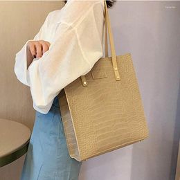 Shoulder Bags Fashion Crocodile Pattern Women Handbag Leather Ladies Hand Luxury Handbags Designer Bag For