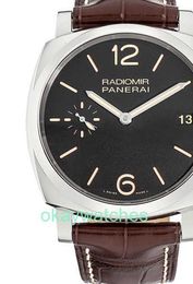 Fashion luxury Penarrei watch designer Rademir Series Precision Steel Manual Mechanical Watch Mens 0015014