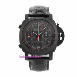 Automatic Mechanical Penaria watches After Full of new limited edition PAM01037 black ceramic automatic mechanical mens watch With Original Box