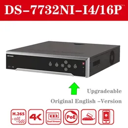 NVR DS-7732NI-I4/16P H265 32CH POE Onvi 2 4HDD CCTV Video Recorder For IP Camera Security System Kit