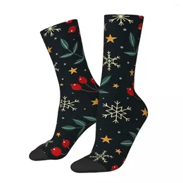 Men's Socks Winter Magic Harajuku Sweat Absorbing Stockings All Season Long Accessories For Man's Woman's Gifts