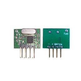 2024 NEW 433 Mhz Superheterodyne RF Receiver Module and Transmitter Module with Antenna for Arduino DIY Kit 433Mhz Remote Controlsfor 433Mhz