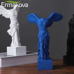 ERMAKOVA Victoria Goddess Figure Sculptures Roman Winged Victory Samothrace Desktop Ornements Pour Home Decor Collection Gifts 240507