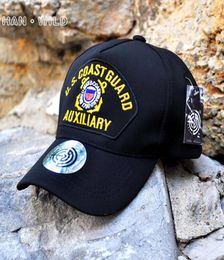 cap Hanye outdoor US Coast Guard baseball cap 101 division Marine sunshade seal man5385861